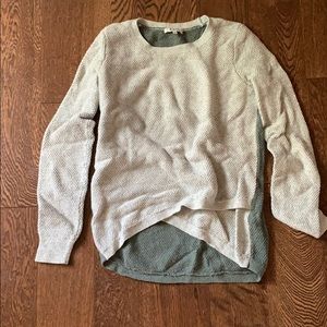 Madewell Cross Sweater